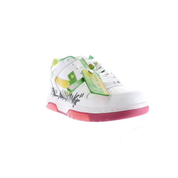 Off-White Womens Out Of Office White Fashion Sneaker EUR 39 Medium (B, M) - Picture 2 of 4
